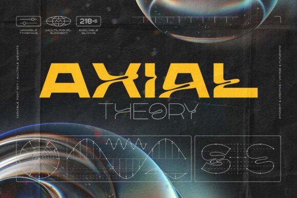 Axial Theory: A Retrofuturistic Typeface for Modern Web Design