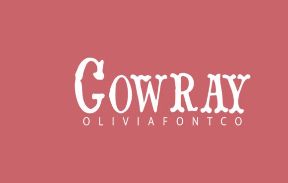 Cowray: A Handwritten Typeface for Digital Brands