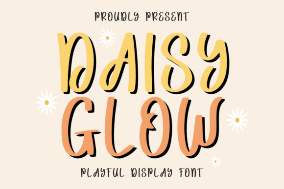 Daisy Glow: The Playful Font for Campaigns