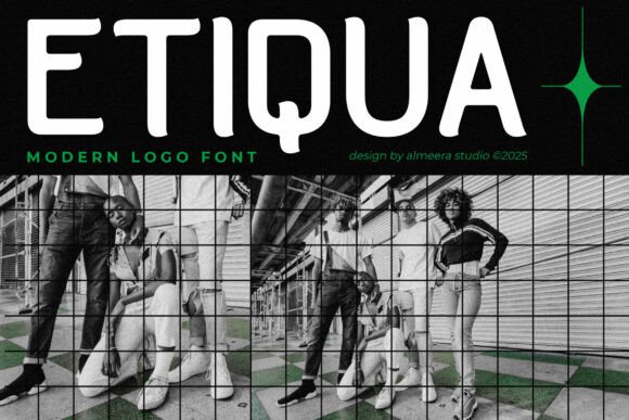 Etiqua: A Modern Typeface for Polished Branding