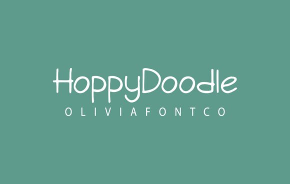 Hoppydoodle: The Romantic Handwritten Font for Crafters