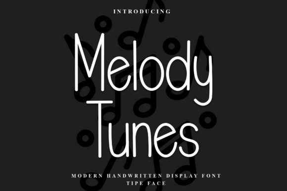 Melody Tunes Font for Warm Branding
