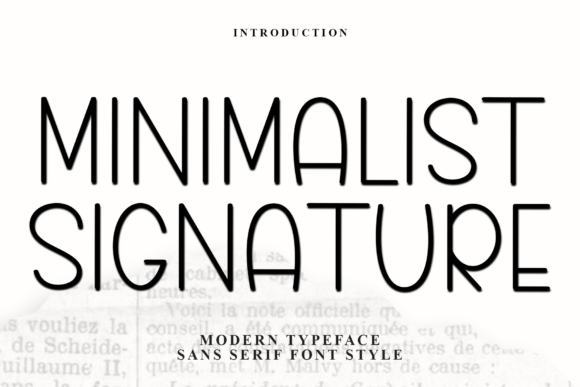 Minimalist Signature: A Festive Typeface for Editorial Design