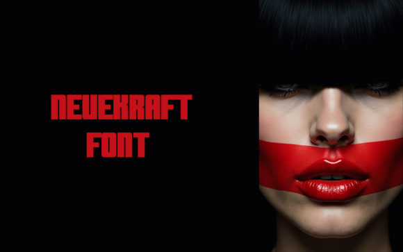 Neuekraft: The Modern Sans Serif Font for Crafters