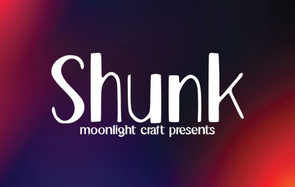 Shunk Font for Modern Web Branding