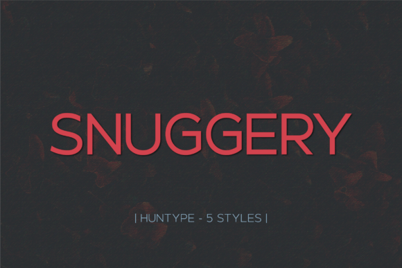 Snuggery Font for Modern Maker Branding