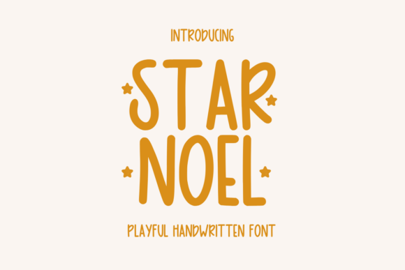 Star Noel Font for Digital Branding