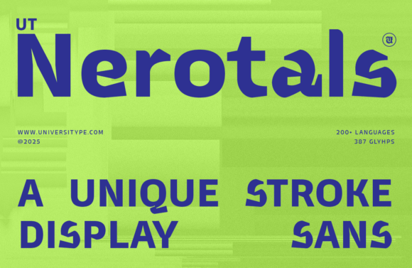 Ut Nerotals Typeface Review for Modern Brands
